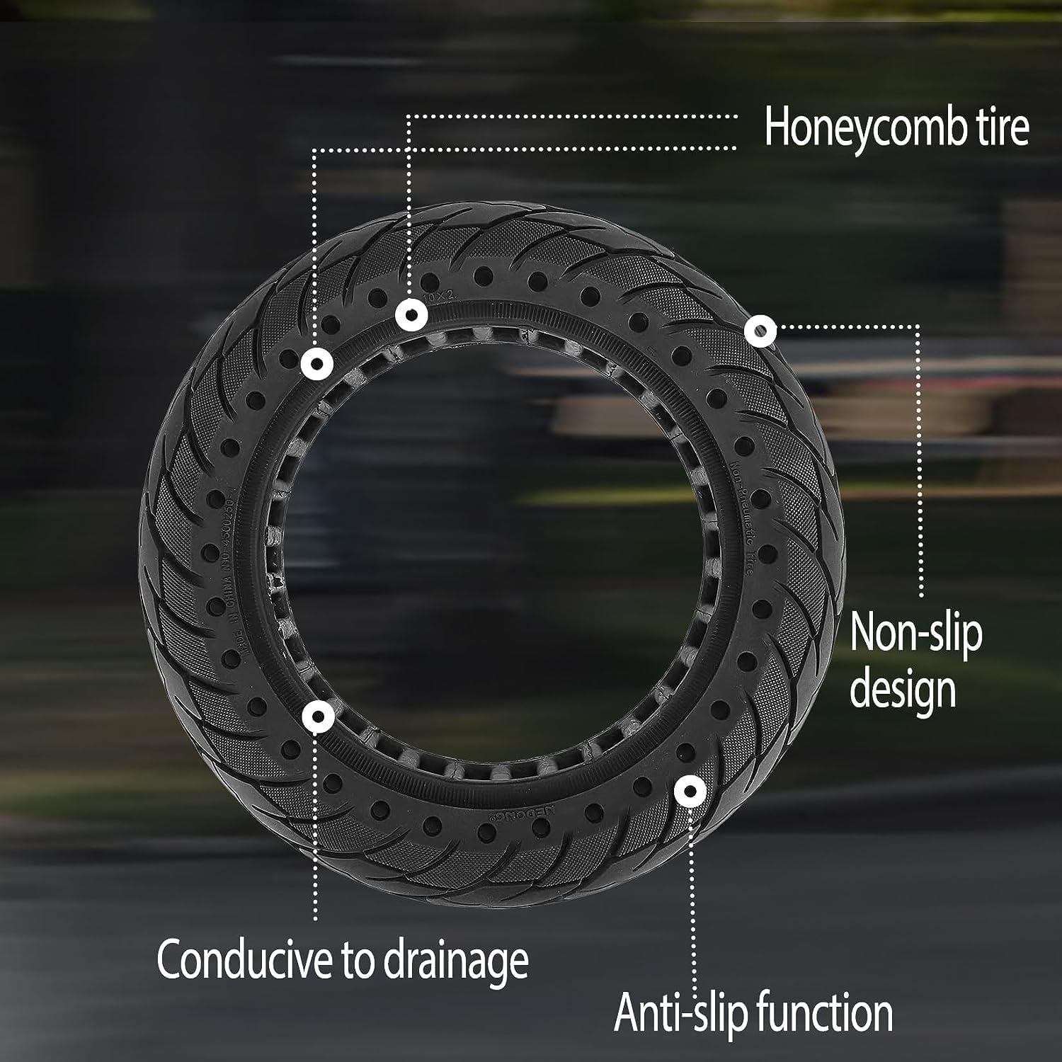 GYL Neumático Sólido 10x2.5 para Scooter Ninebot Max