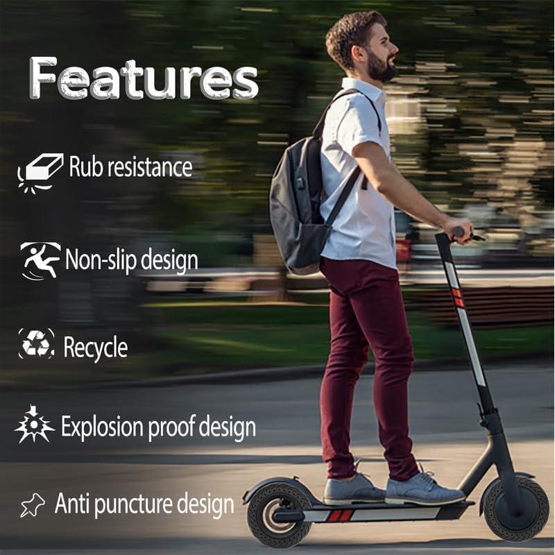 GYL Neumático Sólido 10x2.5 para Scooter Ninebot Max