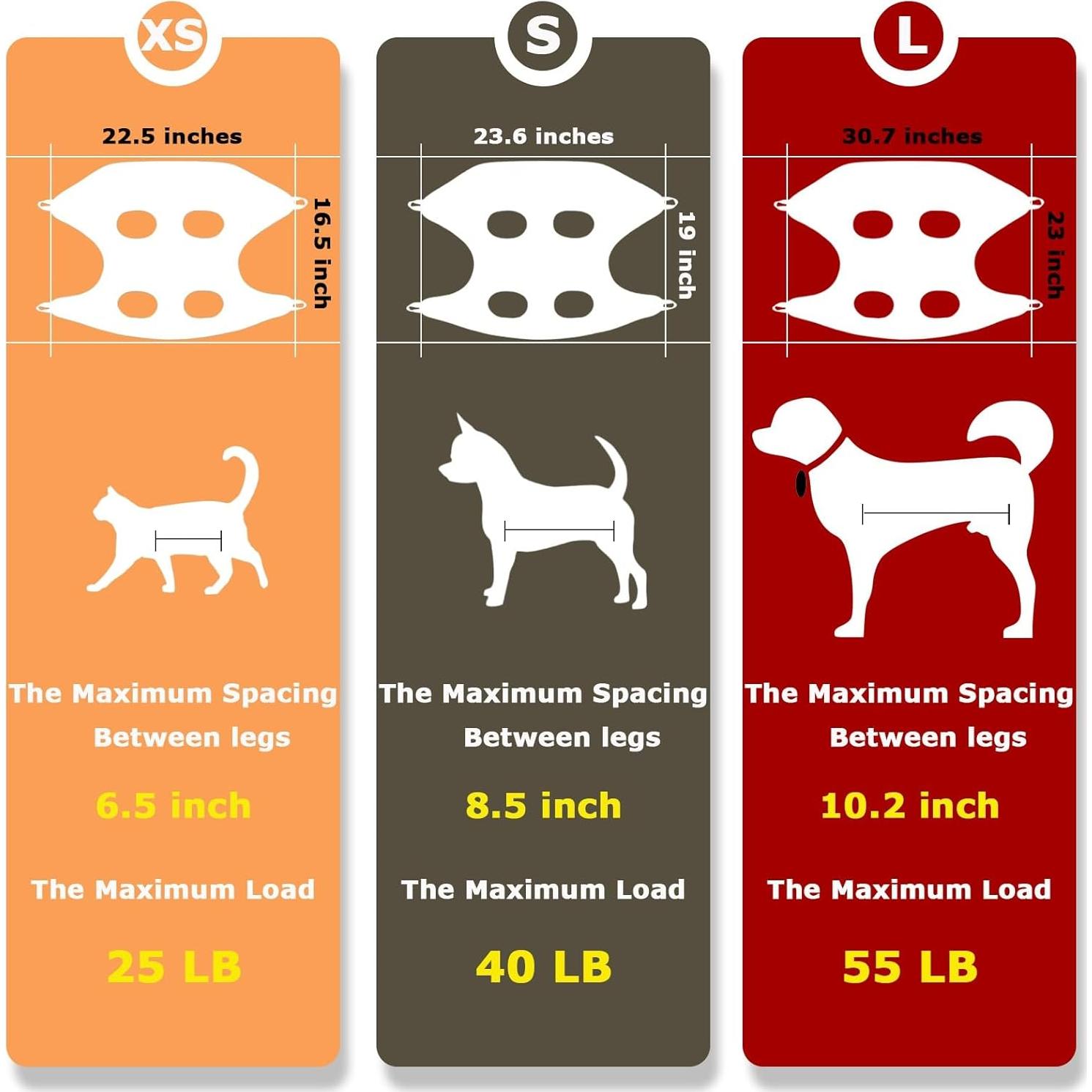 Hamaca de Acicalamiento para Mascotas TCH LED - Tamaño XS