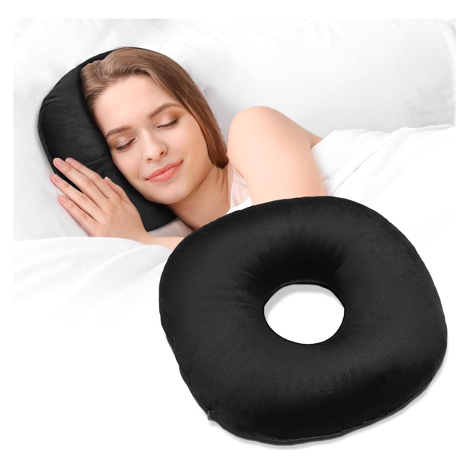 Almohada para Orejas Coceyese con Agujero - 22.86 cm - Negra