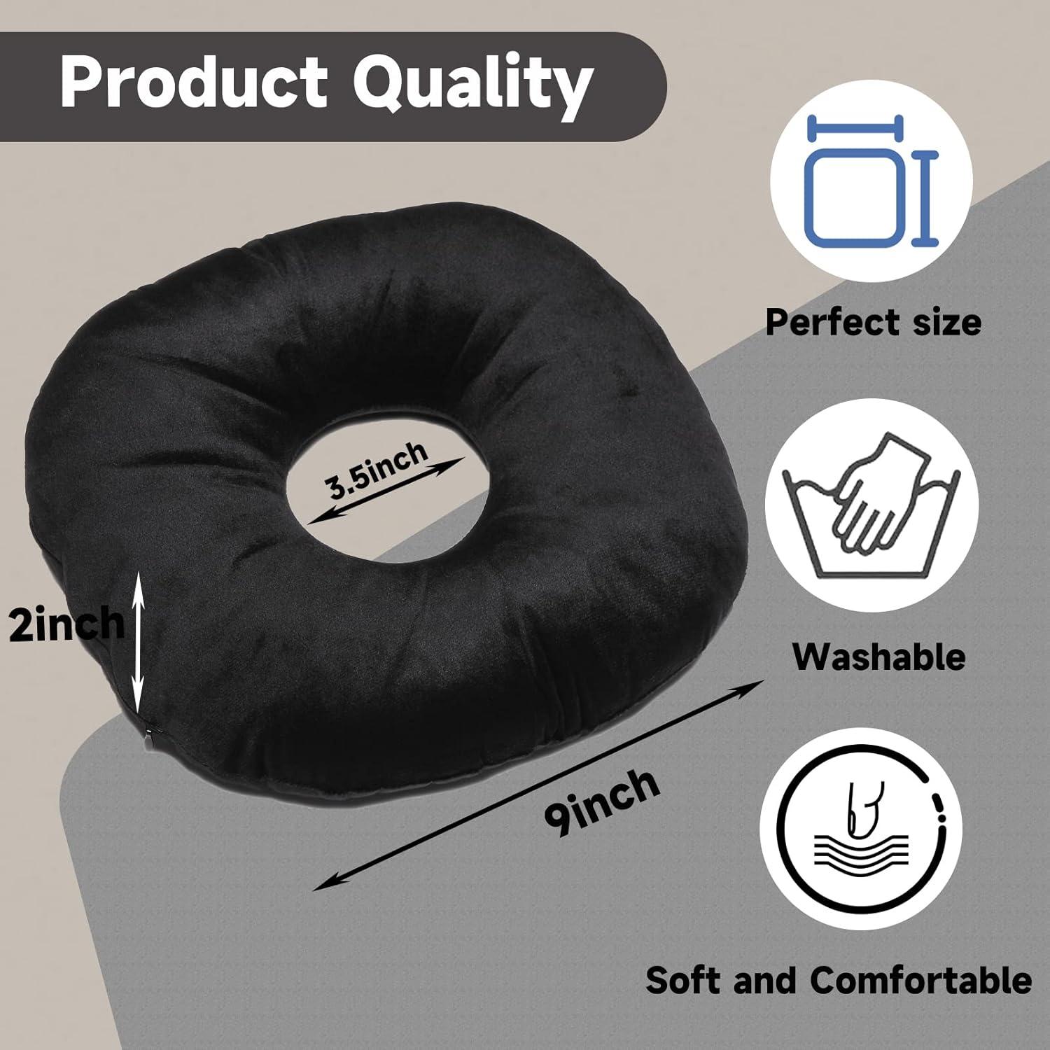 Almohada para Orejas Coceyese con Agujero - 22.86 cm - Negra
