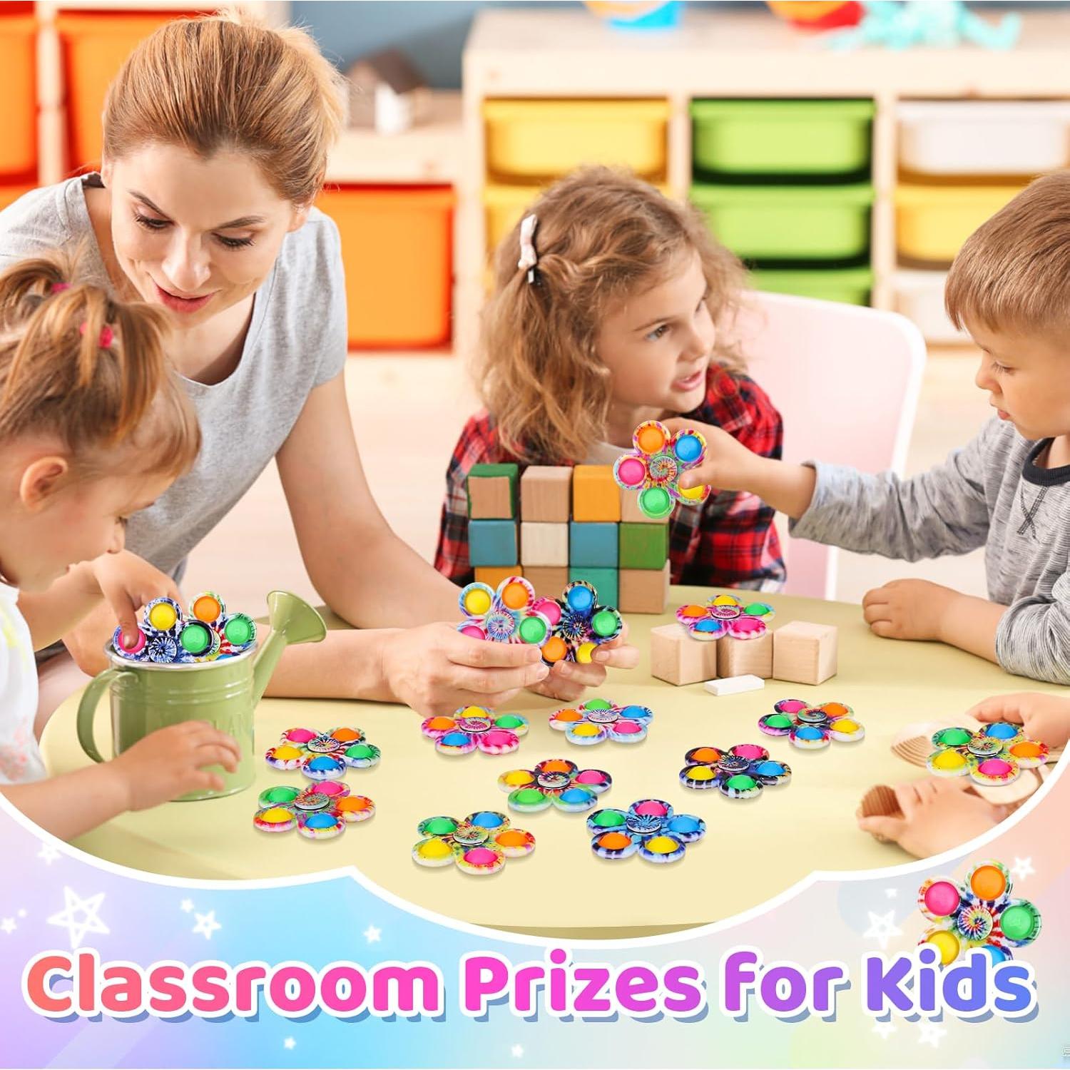 Fidget Spinner Pop 12 PCS Gigilli - Juguetes Sensory para Niños