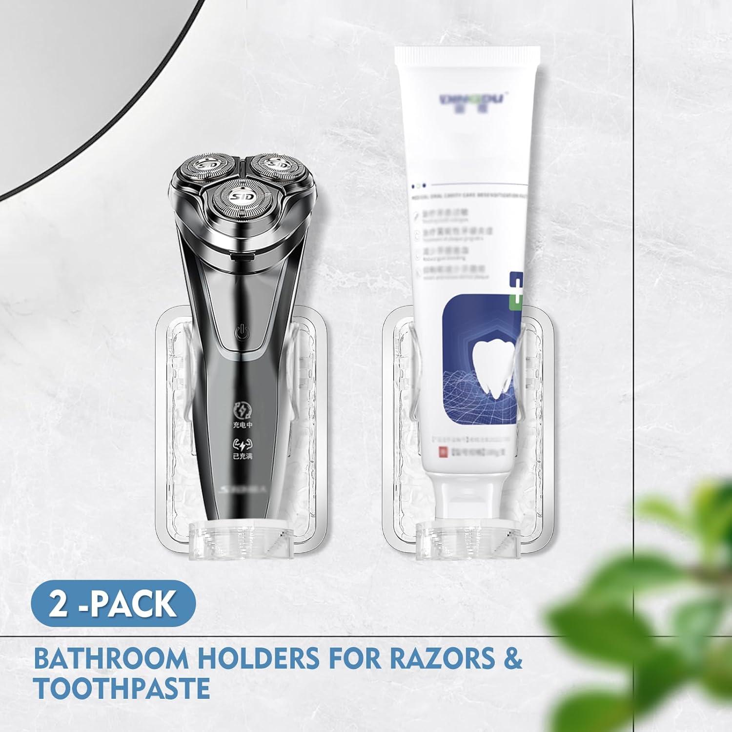 Soporte de Baño Maffuno para Afeitadora y Pasta de Dientes