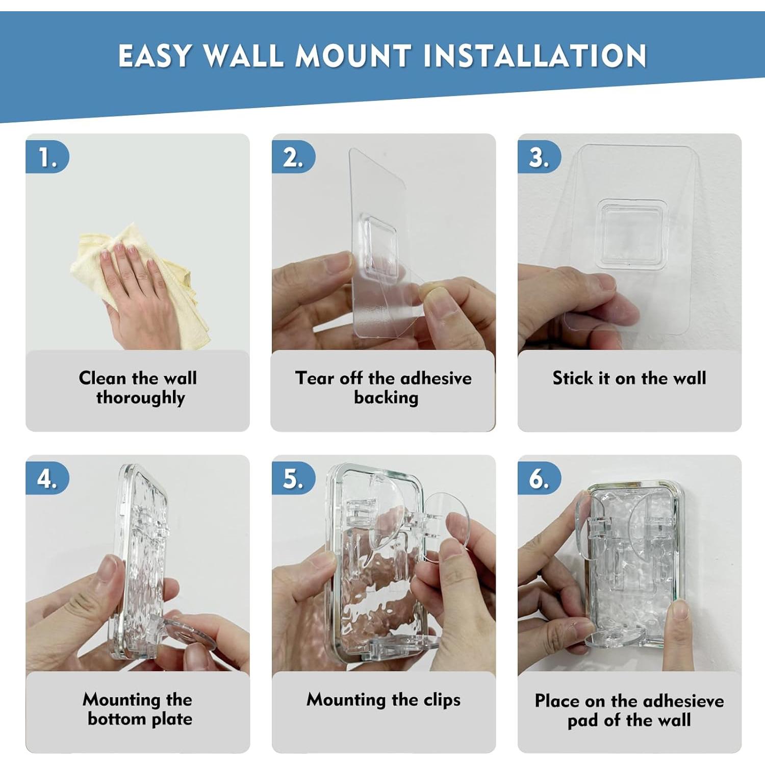 Soporte de Baño Maffuno para Afeitadora y Pasta de Dientes