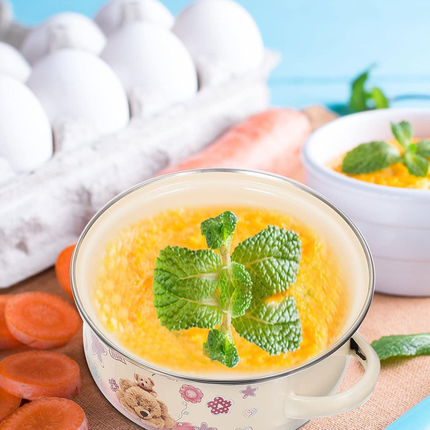 Tazón de Sopa Esmalte Angoily 20x16x8cm Color Oso