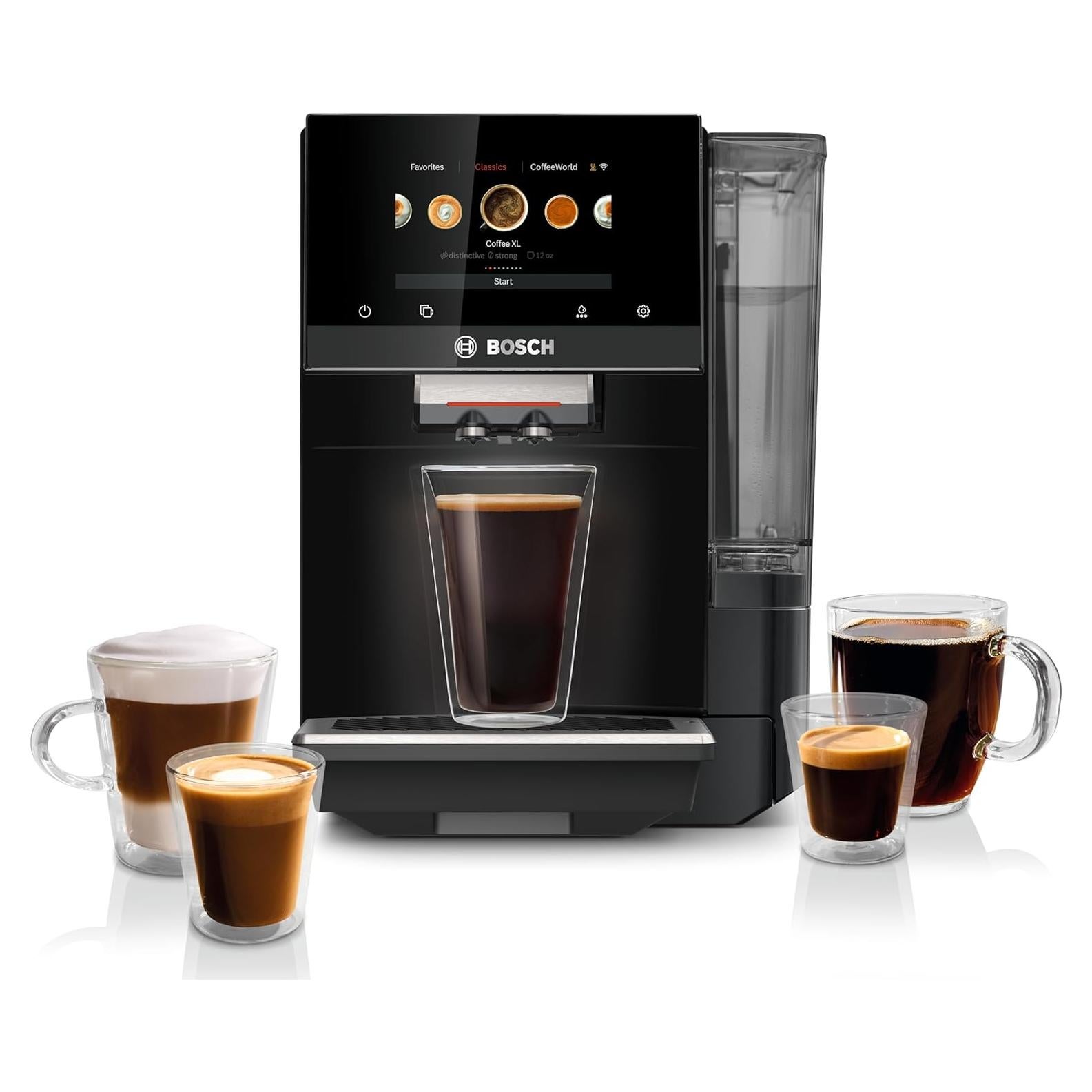 Máquina de Espresso Bosch 800 Series TPU60309 Automática 35 Bebidas