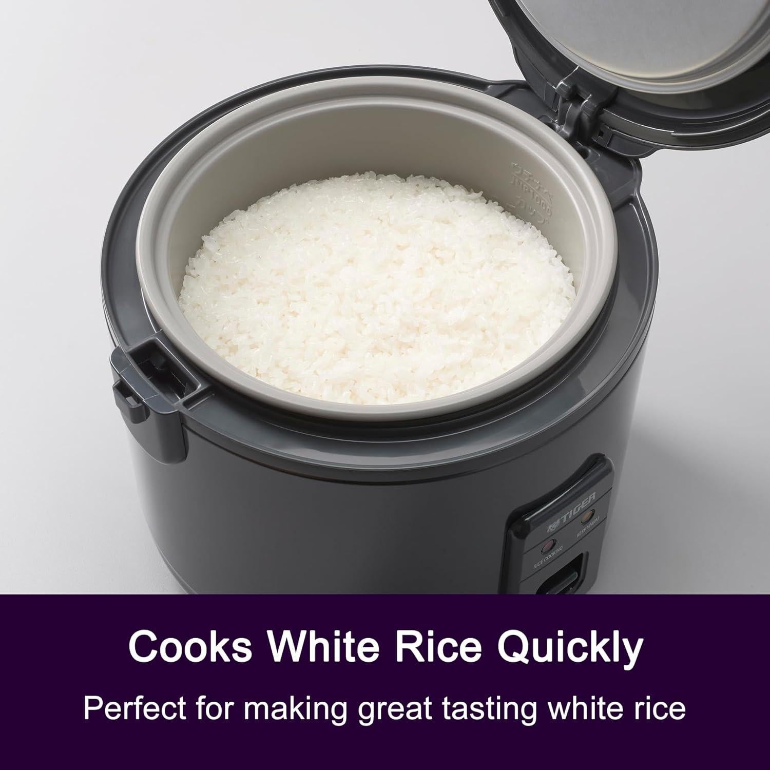 Arrocera eléctrica Tiger JNP-S55U-KY 3 tazas antiadherente