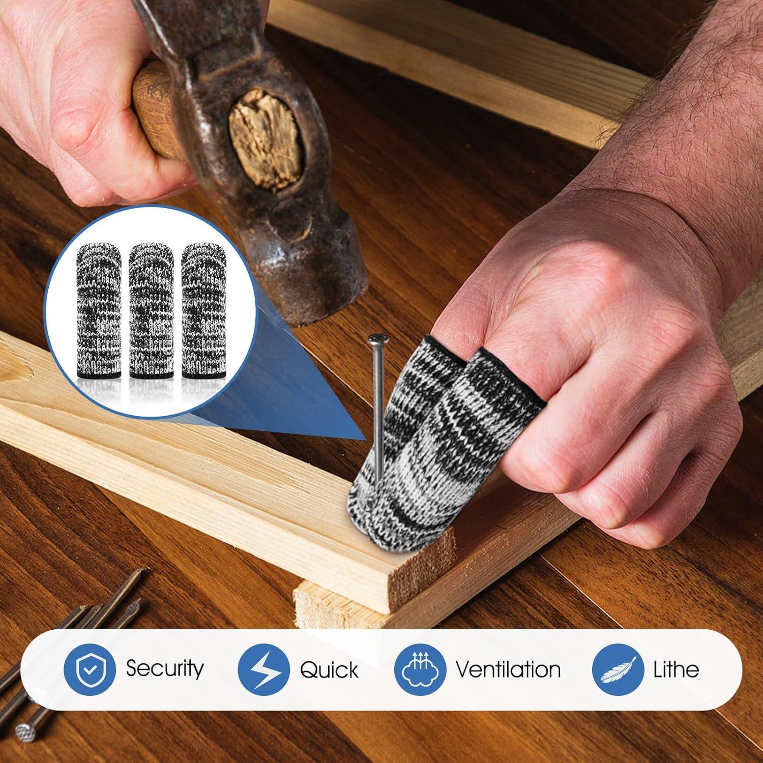 Mangas de Dedo Antideslizantes Dirvcp - 20 Unidades para Cocina y Jardinería