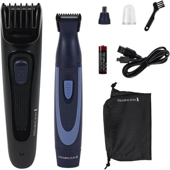Kit Recortadora de Barba Remington MB907 4 Piezas USB
