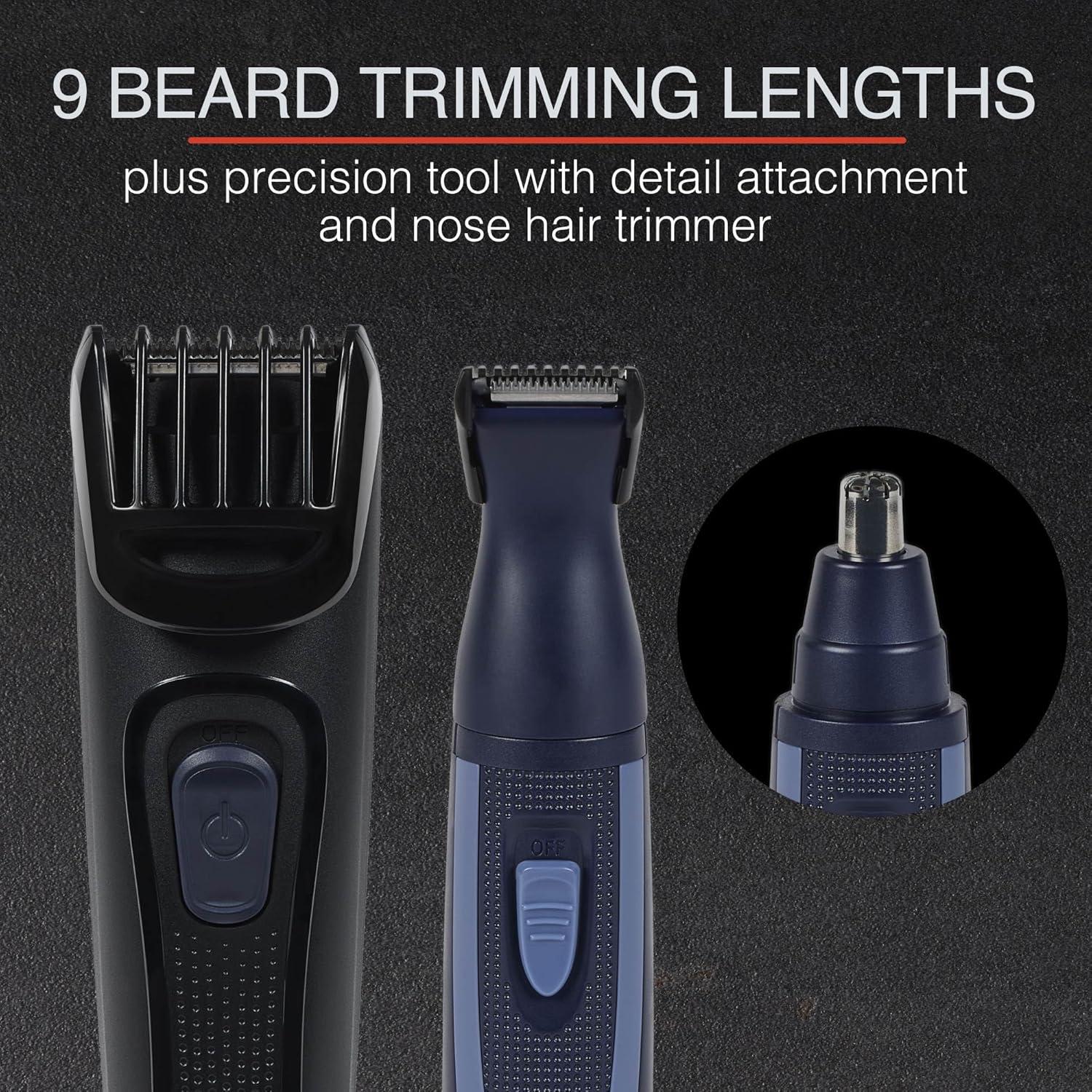Kit Recortadora de Barba Remington MB907 4 Piezas USB