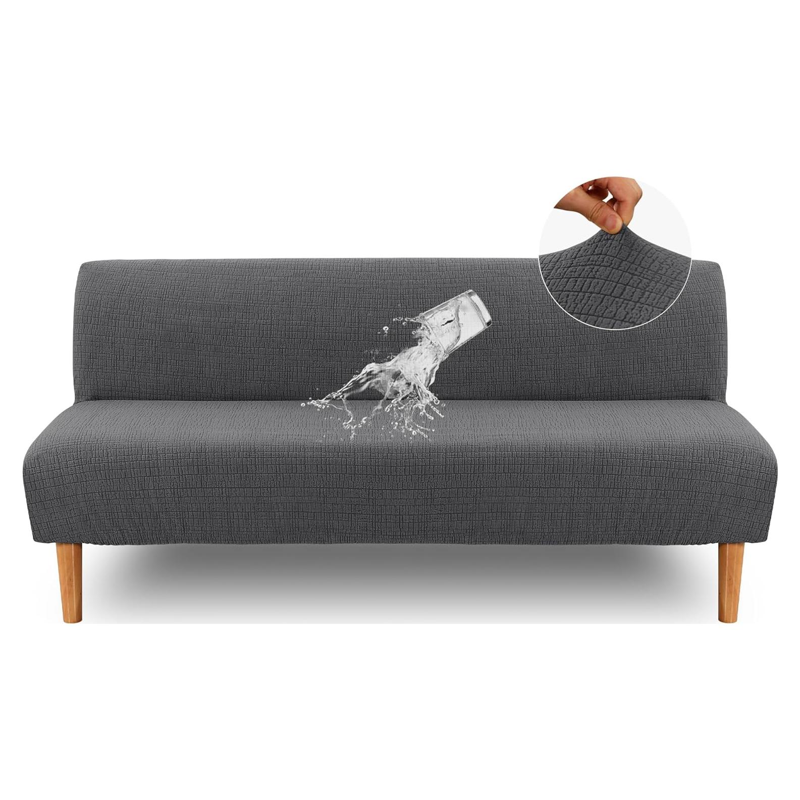 Funda de Sofá Impermeable H.VERSAILTEX Gris Carbón 100%