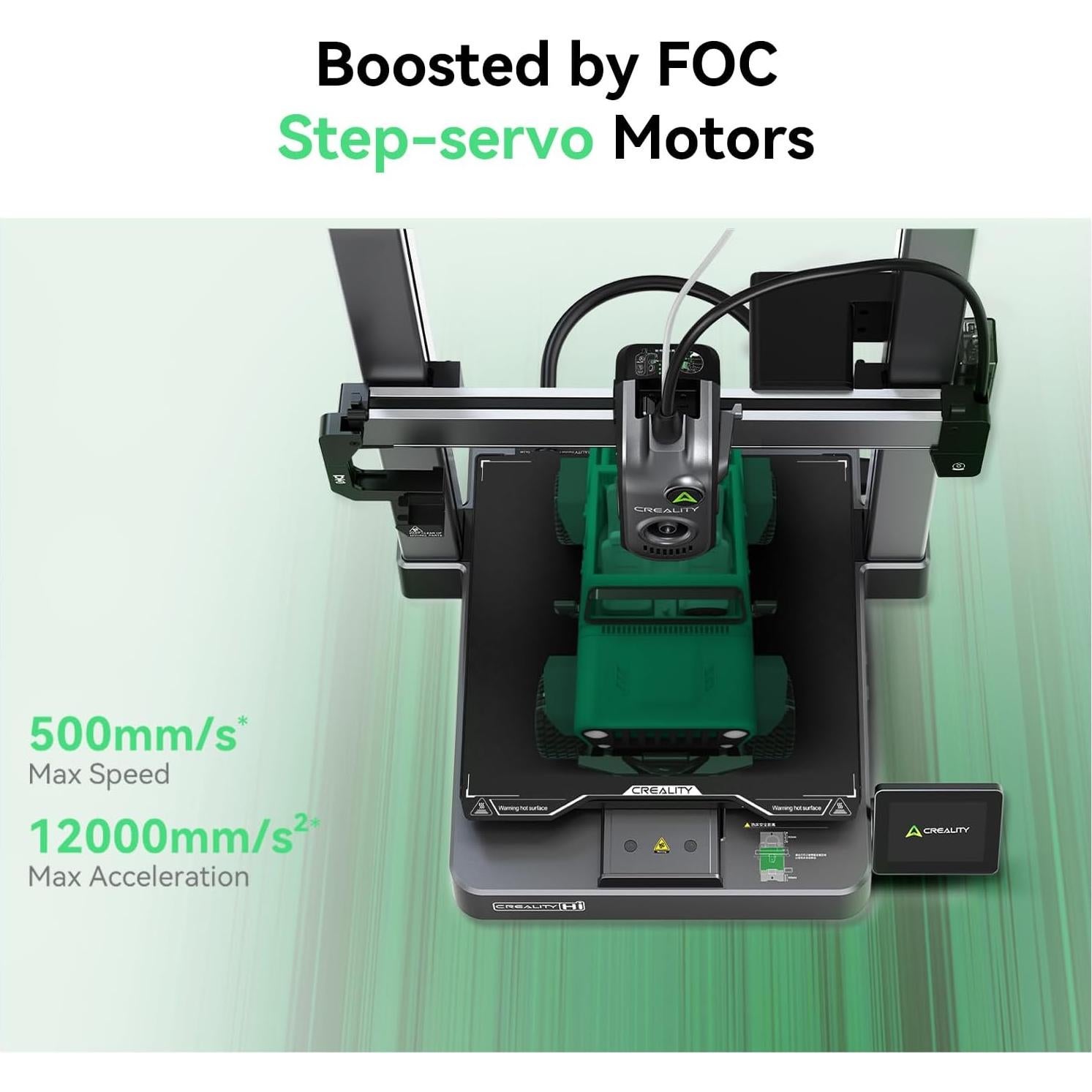 Impresora 3D Creality Hi Multicolor 12.53 kg, 500 mm/s
