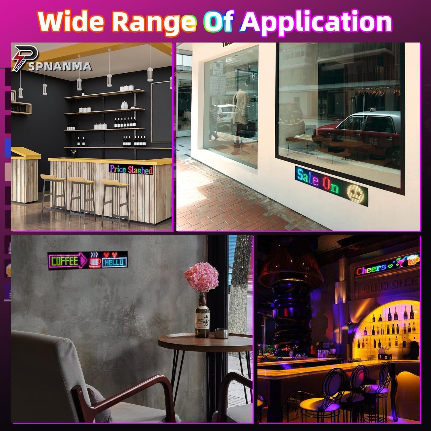 Ojos Diabólicos LED Programables SPNANMA 2 Piezas 35.56 cm