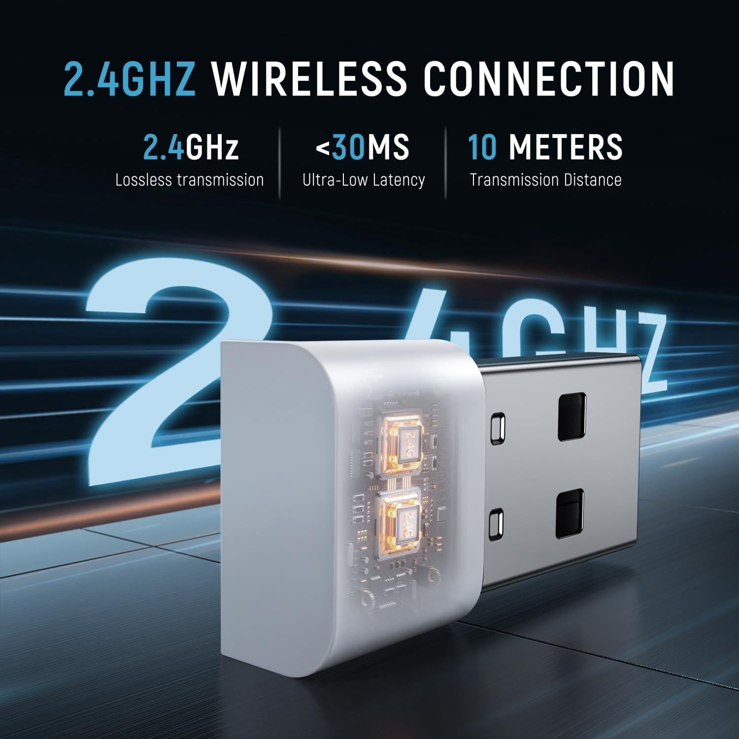 Auricular Gaming Buwnia G5000 Inalámbrico con Micrófono