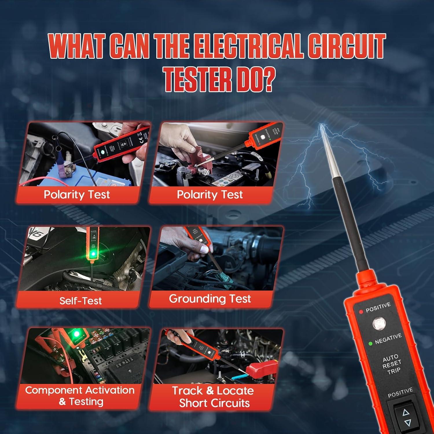 Probador de Circuito MR CARTOOL R50 6V-24V con Protección