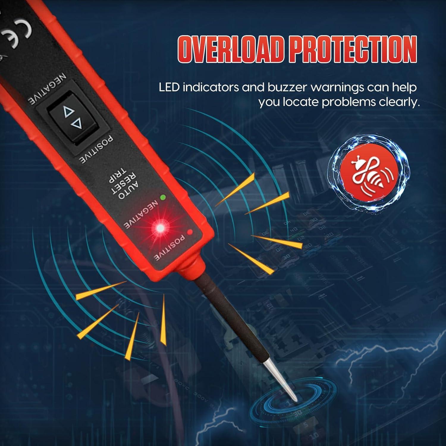 Probador de Circuito MR CARTOOL R50 6V-24V con Protección