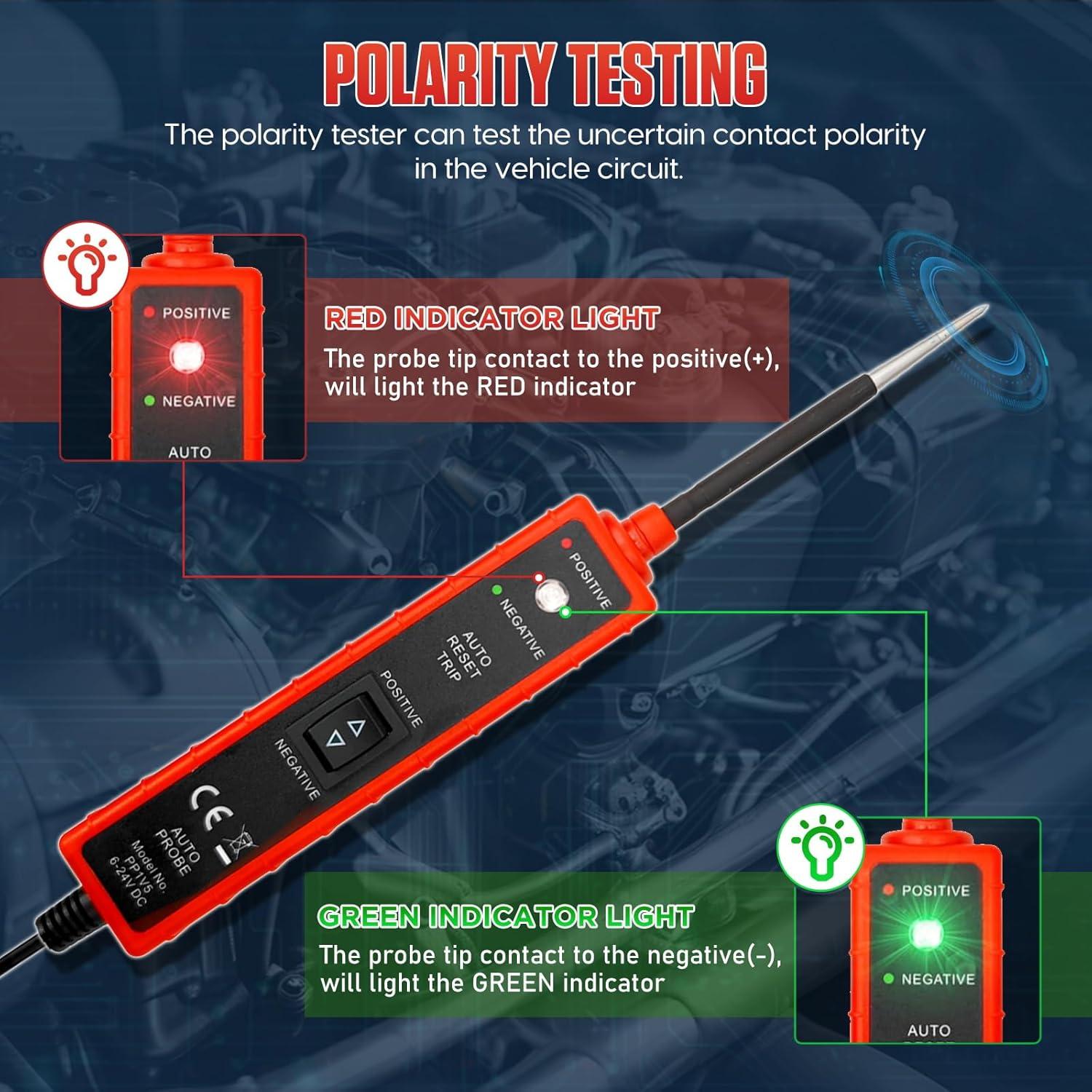 Probador de Circuito MR CARTOOL R50 6V-24V con Protección