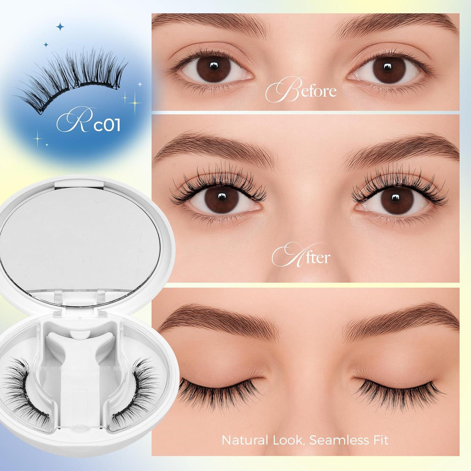 Pestañas Magnéticas LASHVIEW RC01 Suaves Reutilizables 48H