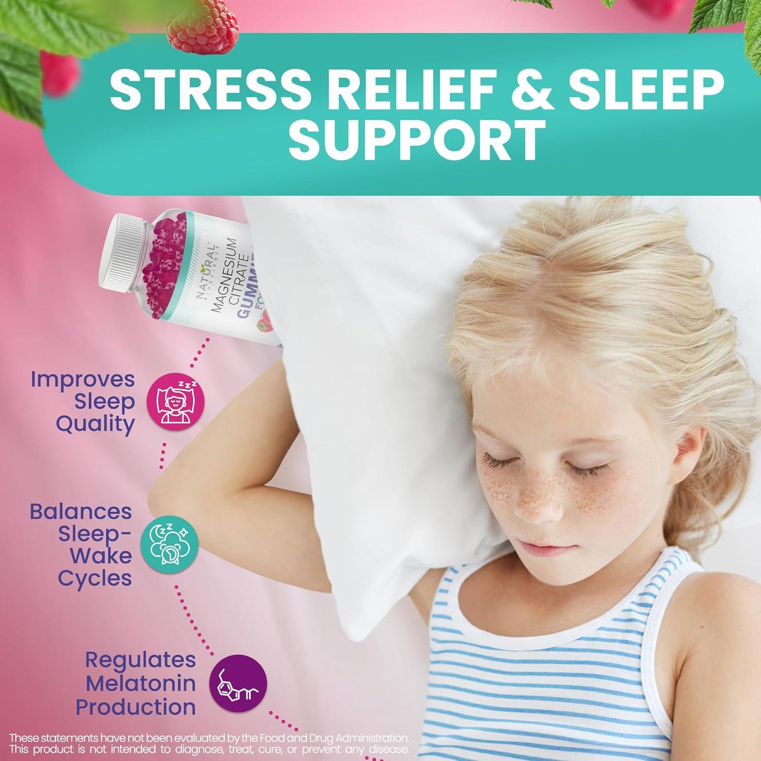 Gomitas de Magnesio Sin Azúcar Natural BioScience 100mg 30 Unidades