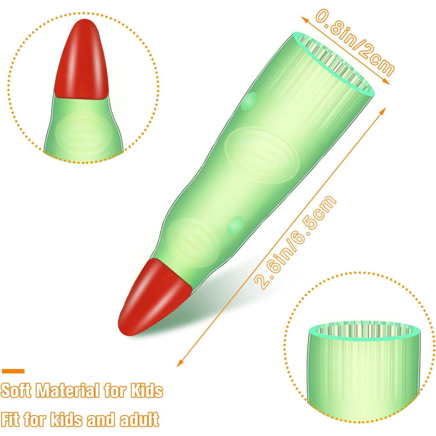 100 Dedos de Bruja Sosation Halloween Verde Fluorescente