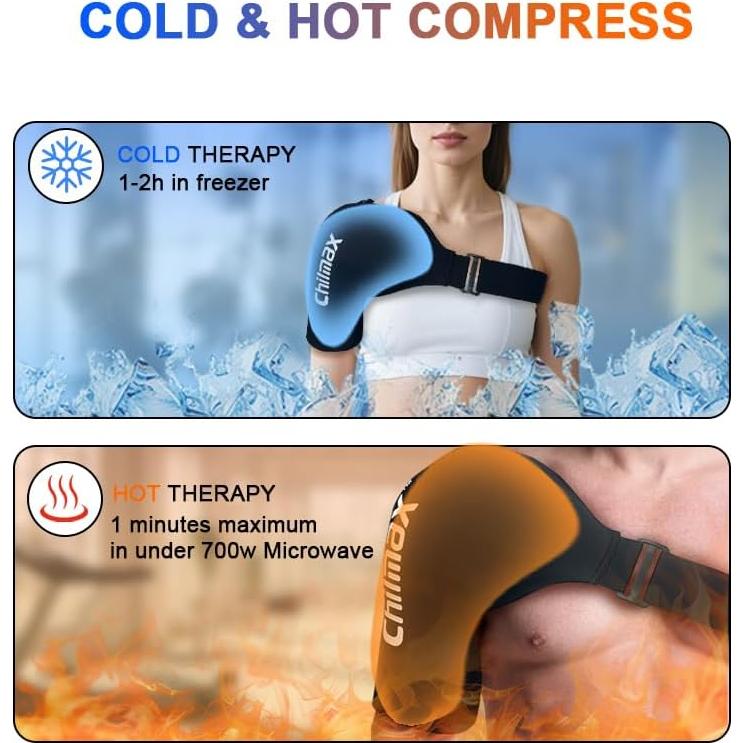Funda de Hielo para Hombro Chimax Grande - Terapia Frío-Calor