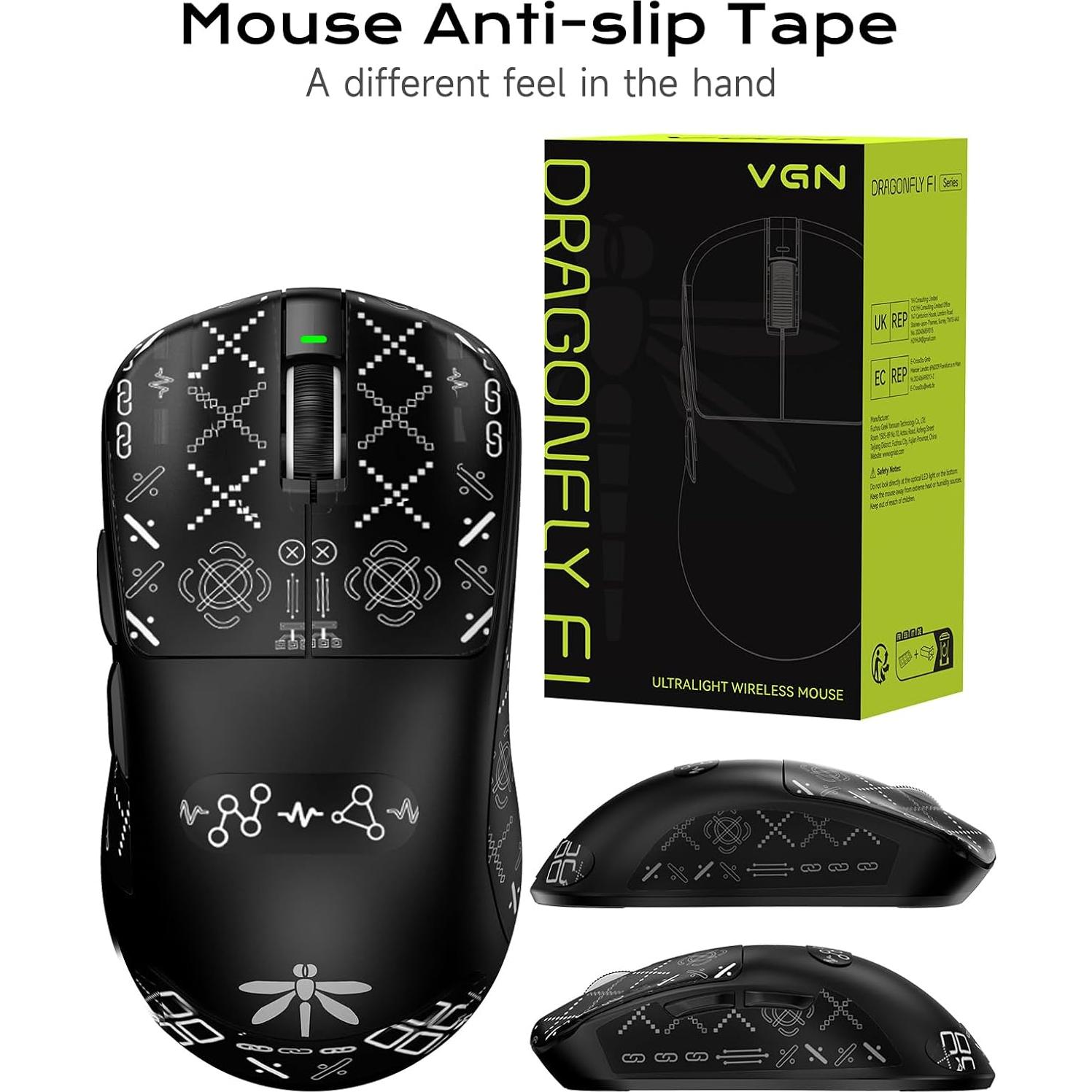 Ratón Inalámbrico para Juegos VGN F1 Pro Max 55g 26000 DPI