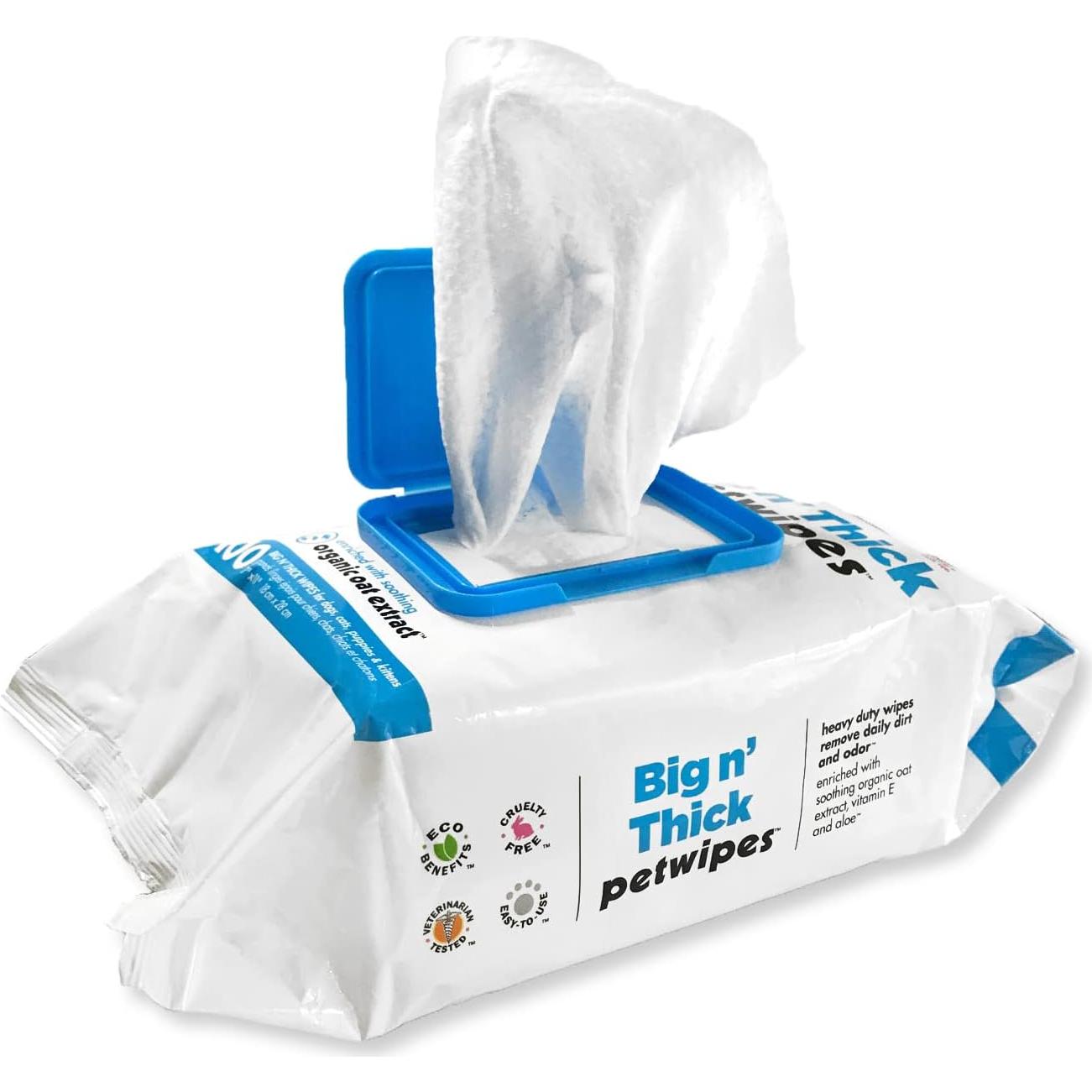 Toallitas para Mascotas Petkin 100 Unidades 17.78x27.94 cm