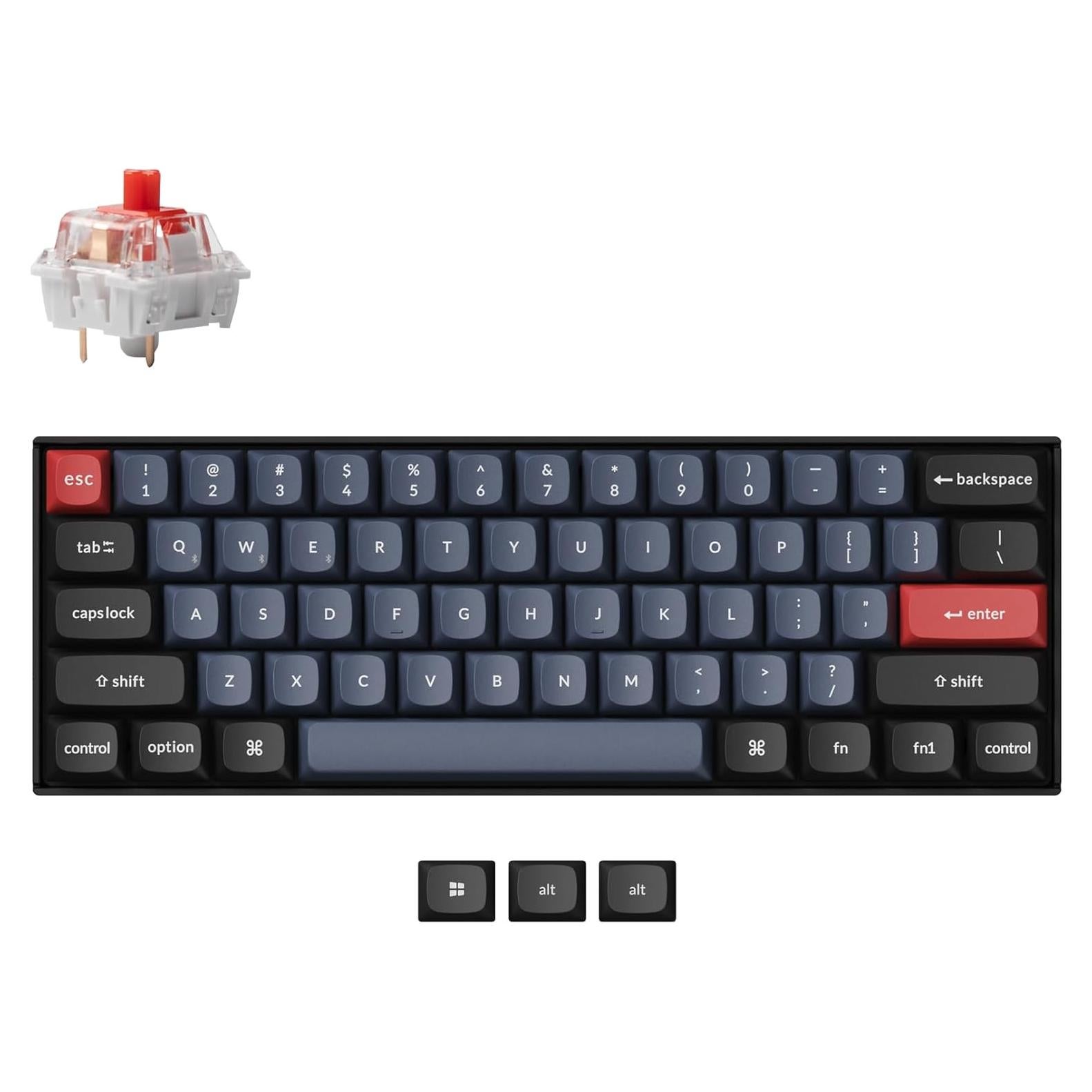 Teclado Mecánico Inalámbrico Keychron K12 Pro RGB 60%