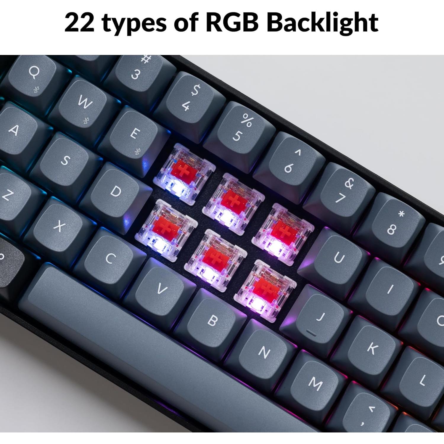 Teclado Mecánico Inalámbrico Keychron K12 Pro RGB 60%