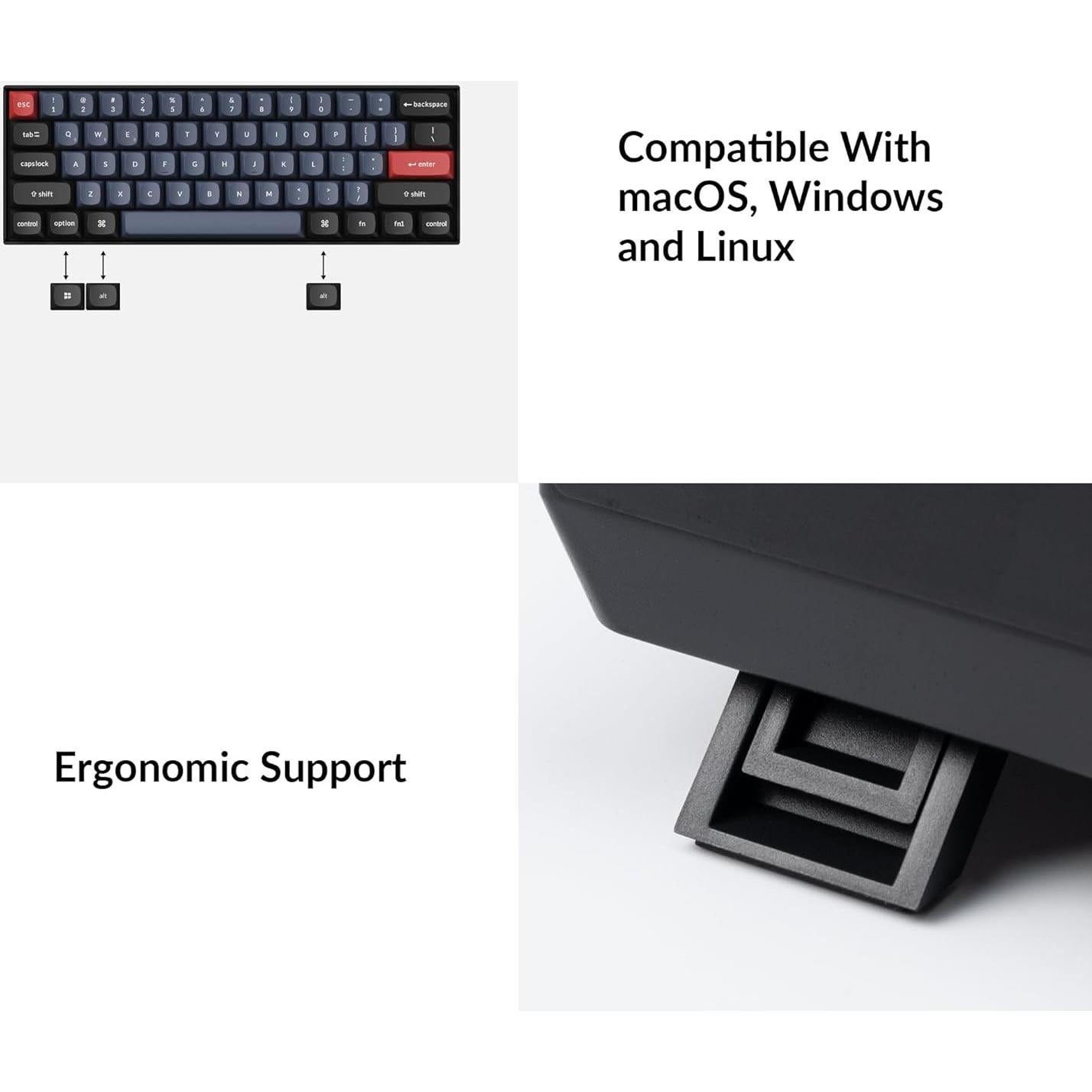 Teclado Mecánico Inalámbrico Keychron K12 Pro RGB 60%