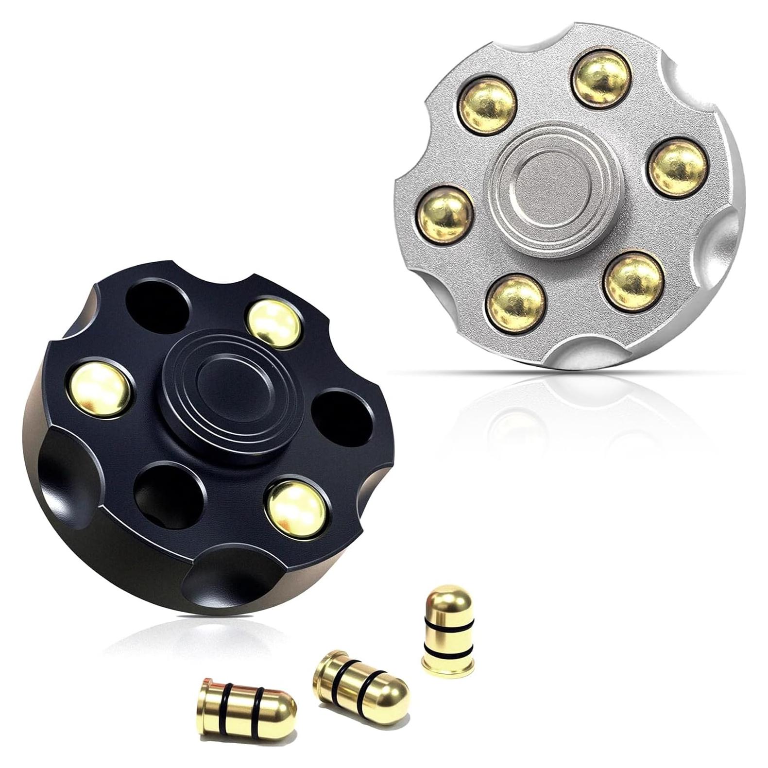 Spinner de Metal Aleado ZROFULL 2 Pcs Alivio Estrés 76.2 g