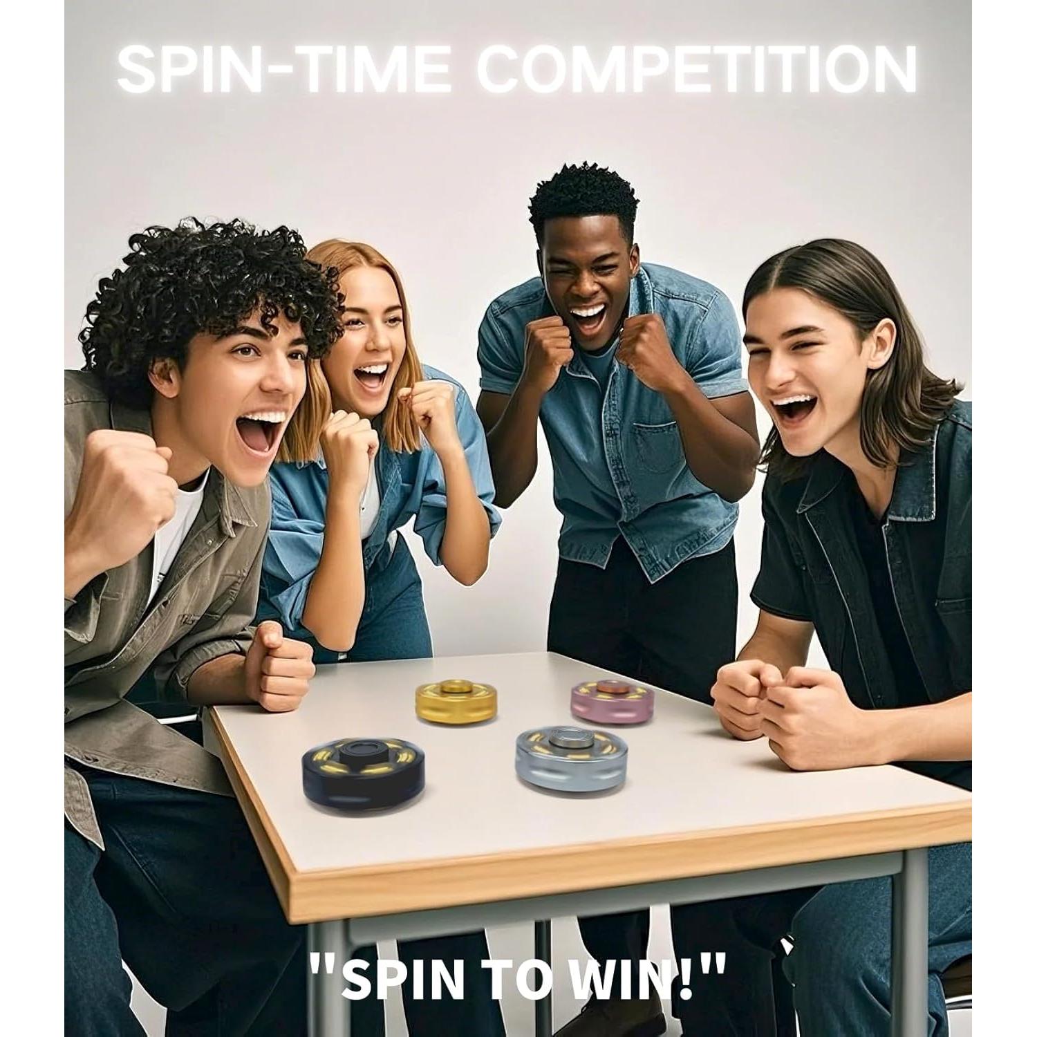 Spinner de Metal Aleado ZROFULL 2 Pcs Alivio Estrés 76.2 g