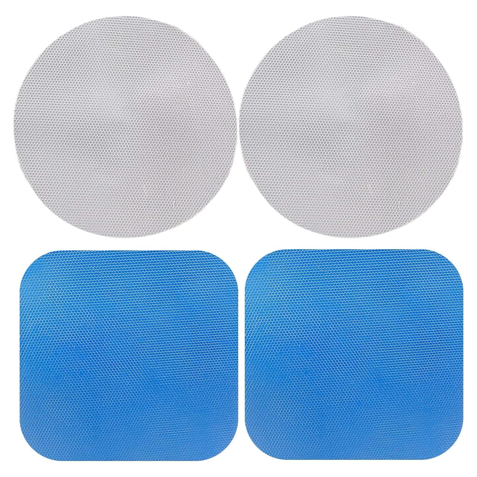 4 Almohadillas Antideslizantes Jiozermi para Abrir Tarros - Goma