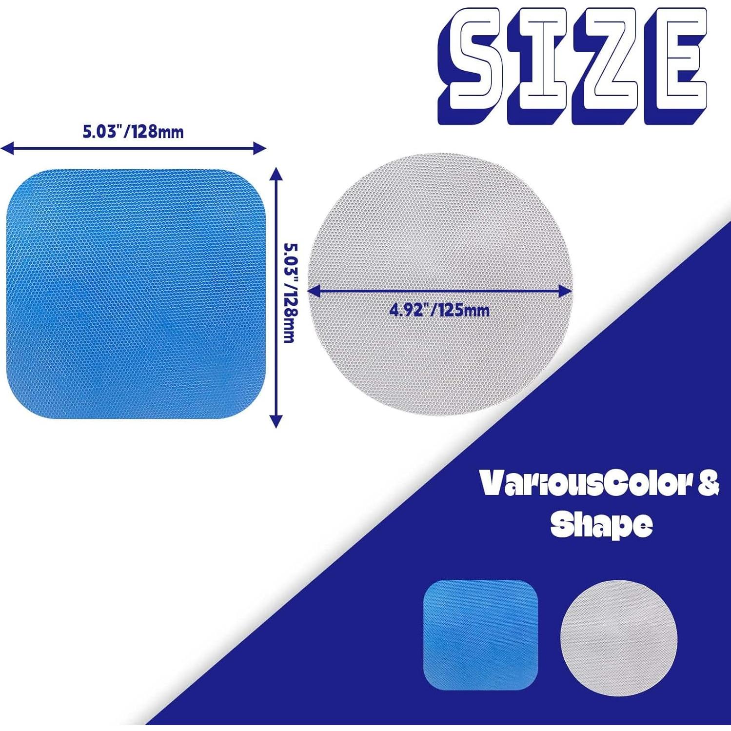 4 Almohadillas Antideslizantes Jiozermi para Abrir Tarros - Goma