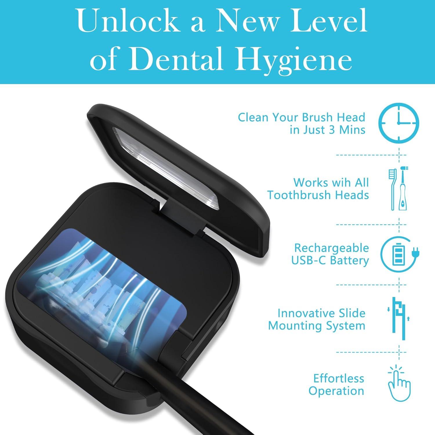 Desinfectante Portátil para Cepillos de Dientes Ovtel LLF-239