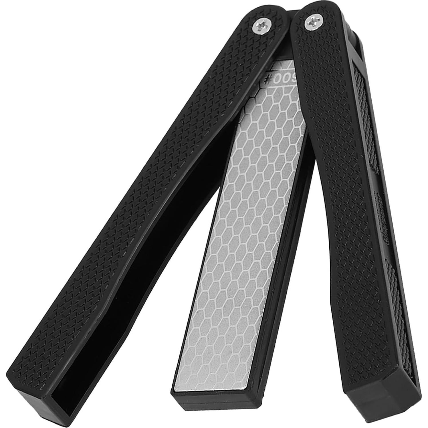 Afilador de cuchillos portátil Agatige 400/600 Grit plegable