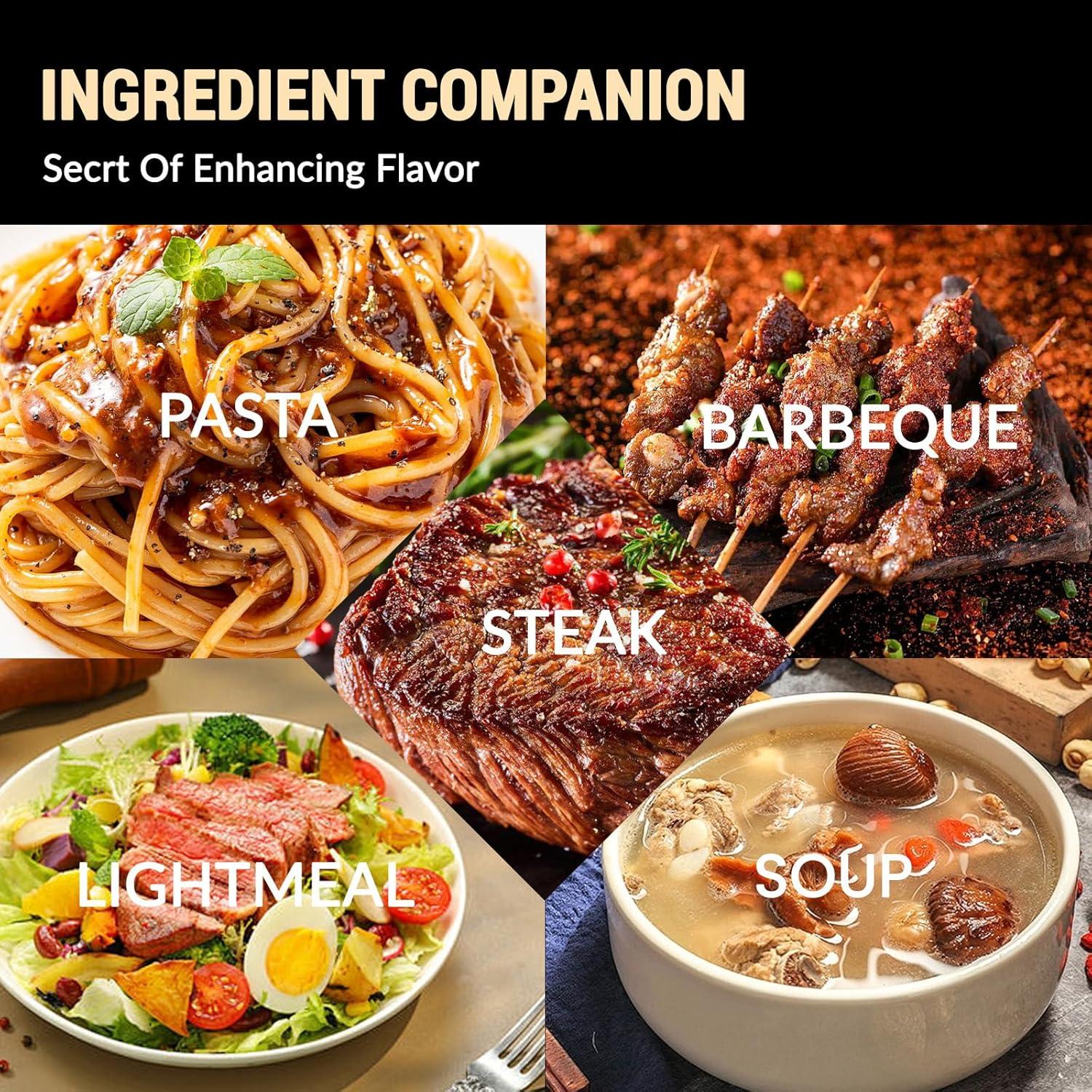 Juego de Molinillos Eléctricos de Sal y Pimienta JINGASA 120ml