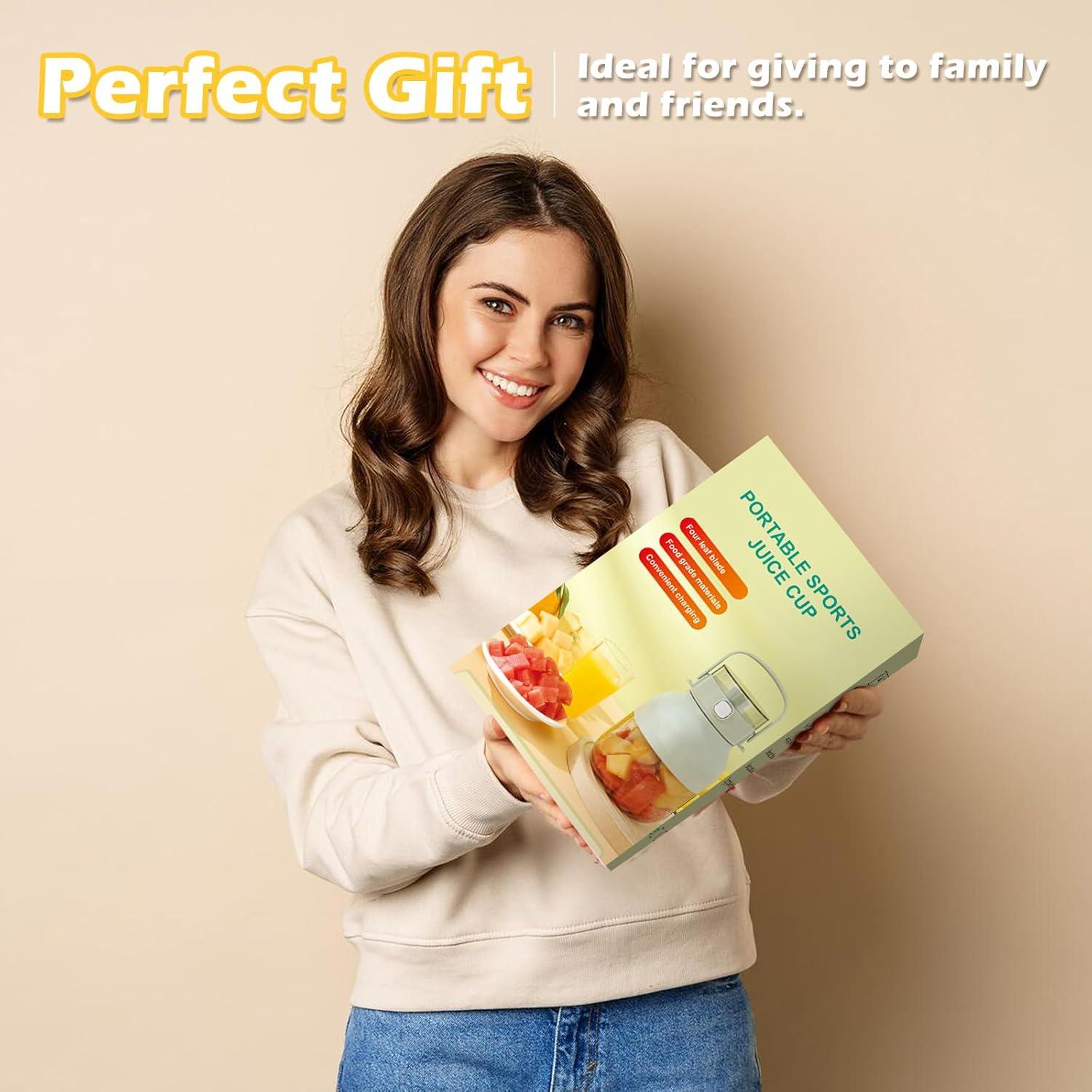 Licuadora portátil TELANPU 1.4L recargable USB-C libre BPA