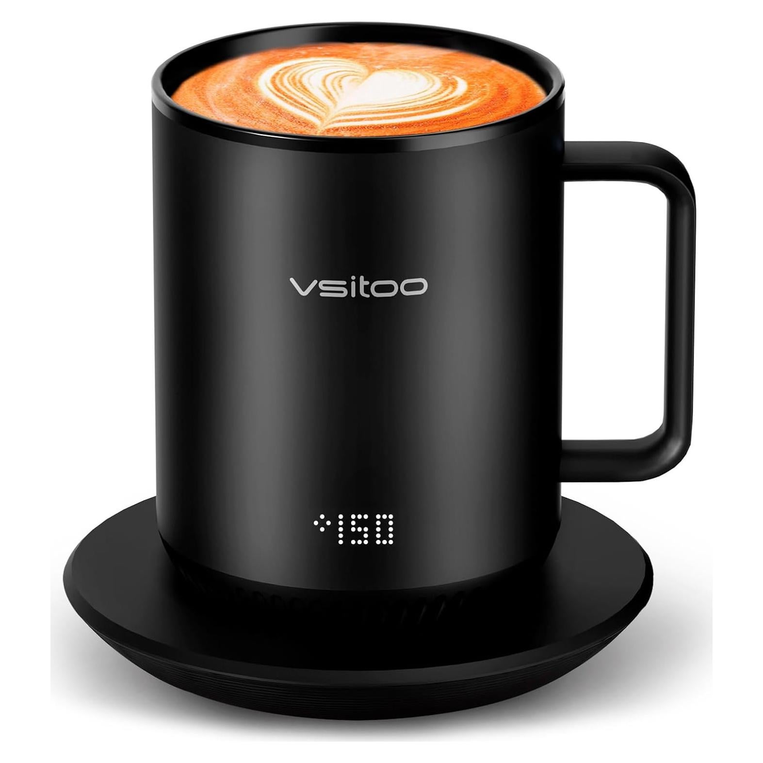 Taza Inteligente Vsitoo S3 10 oz Autocalentable Negra