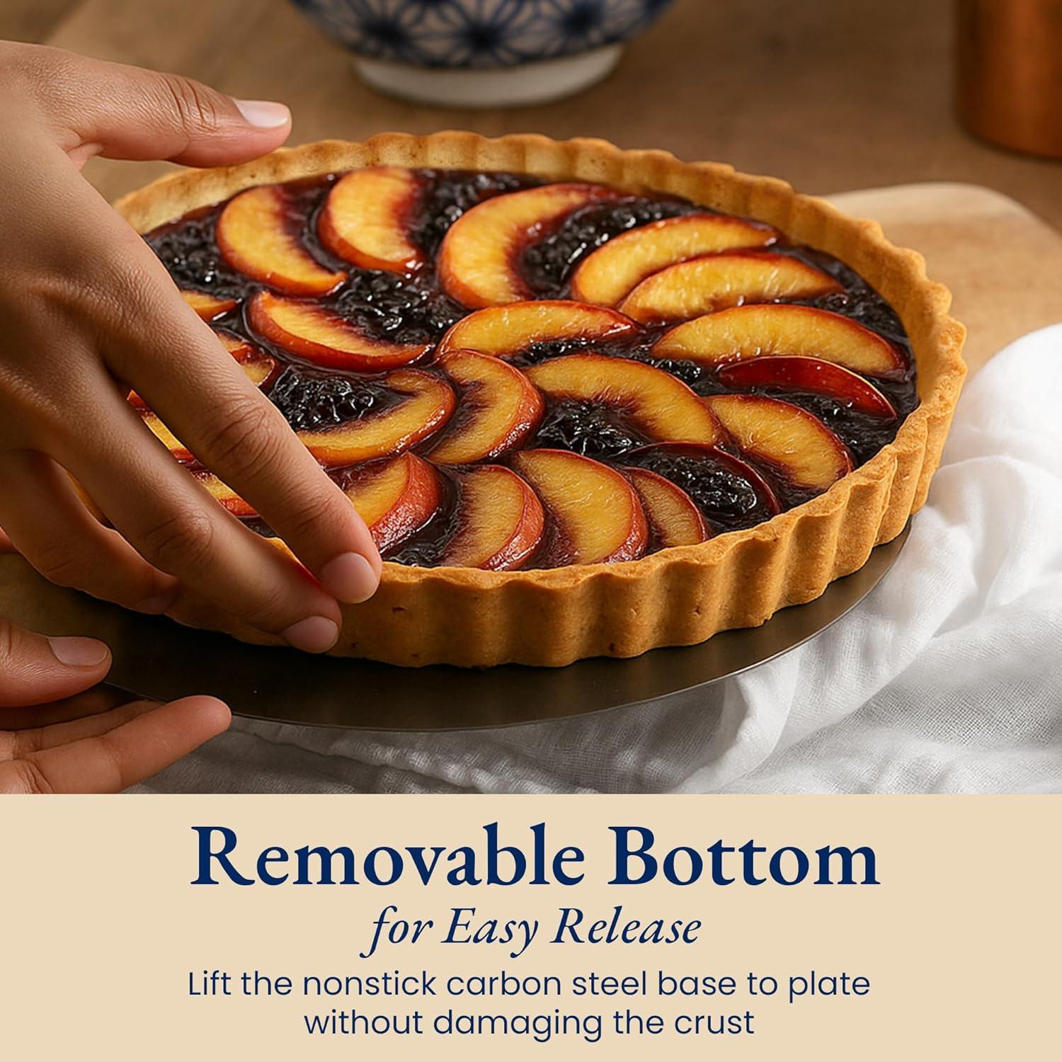 Molde para Tartas Patz&Patz 23 cm Antiadherente con Fondo Desmontable