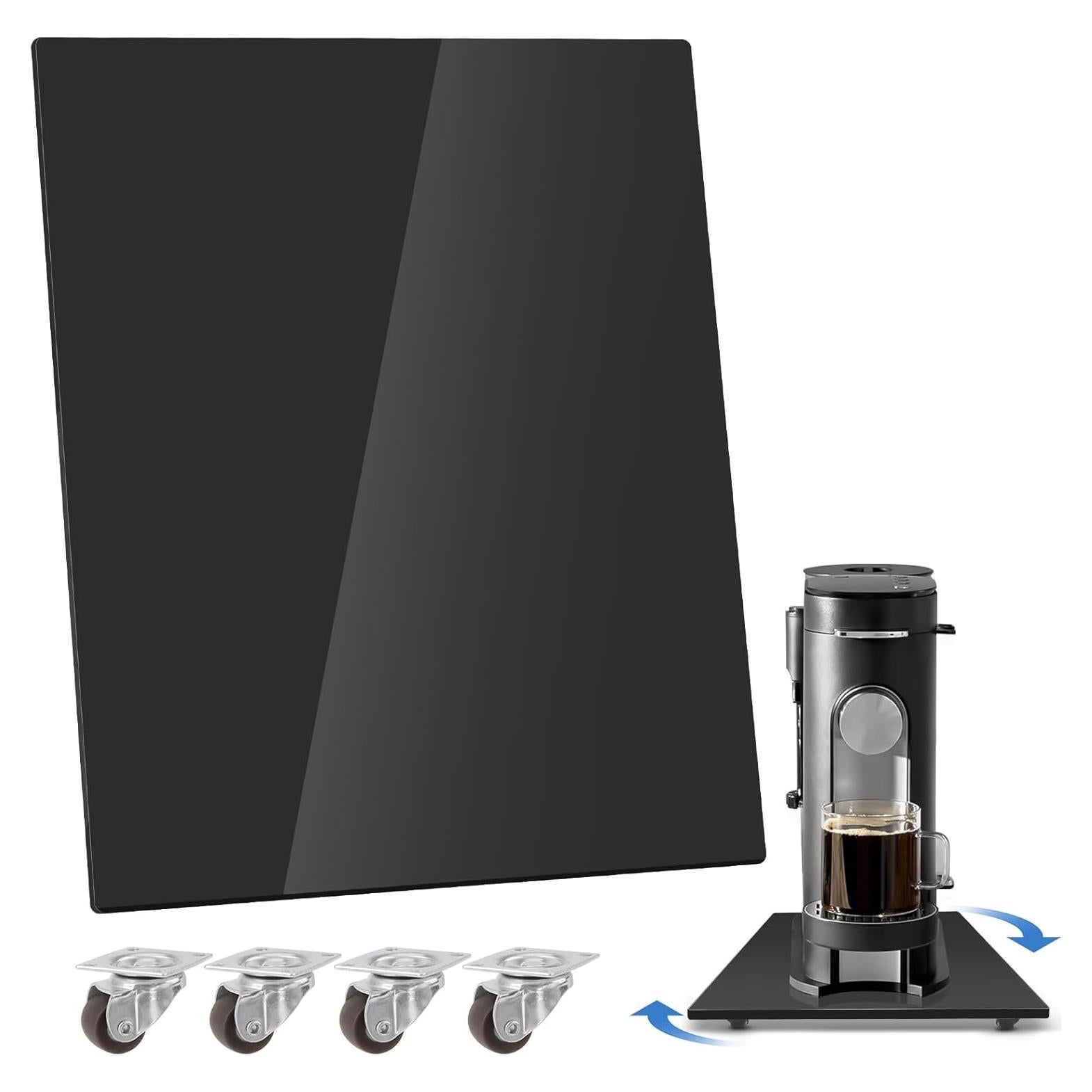 Bandeja Deslizante de Acrílico JAYOBGO 24.9x35.6cm Negra