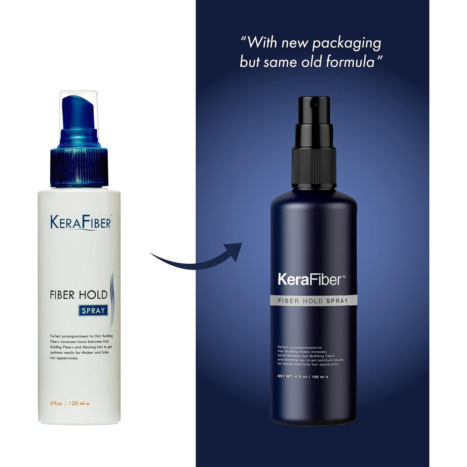 Spray de Sujeción de Fibra KeraFiber 118 ml - Volumen y Fijación