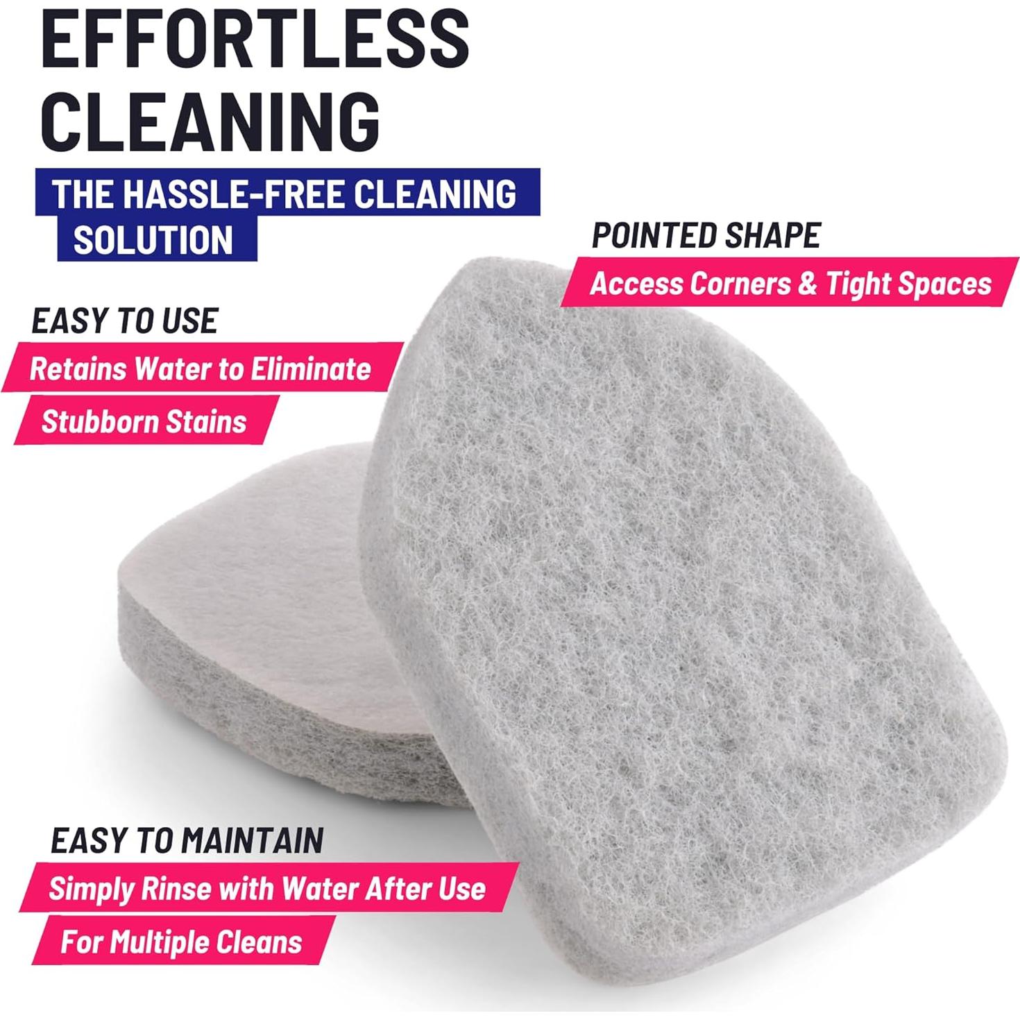 Recarga 2x Esponja Limpiadora Moku Home Sin Rayar 16.5x11.4cm