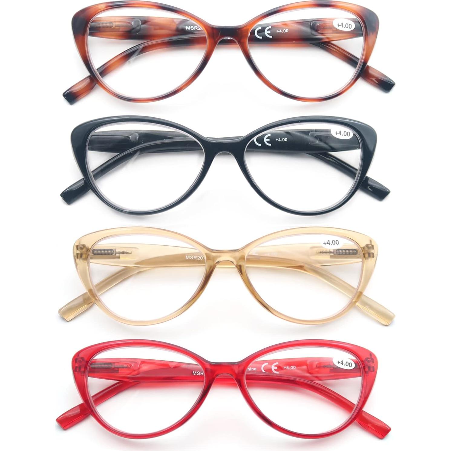 Gafas de Lectura MODFANS Ojo de Gato 1.5x 4 Colores