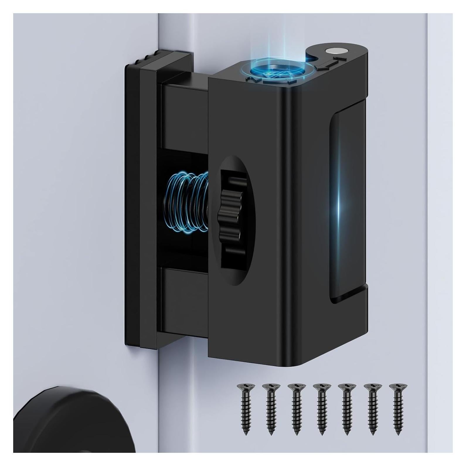 Cerradura de refuerzo Mixizigoz Mi-Stop Lock 02 - Aluminio Negro