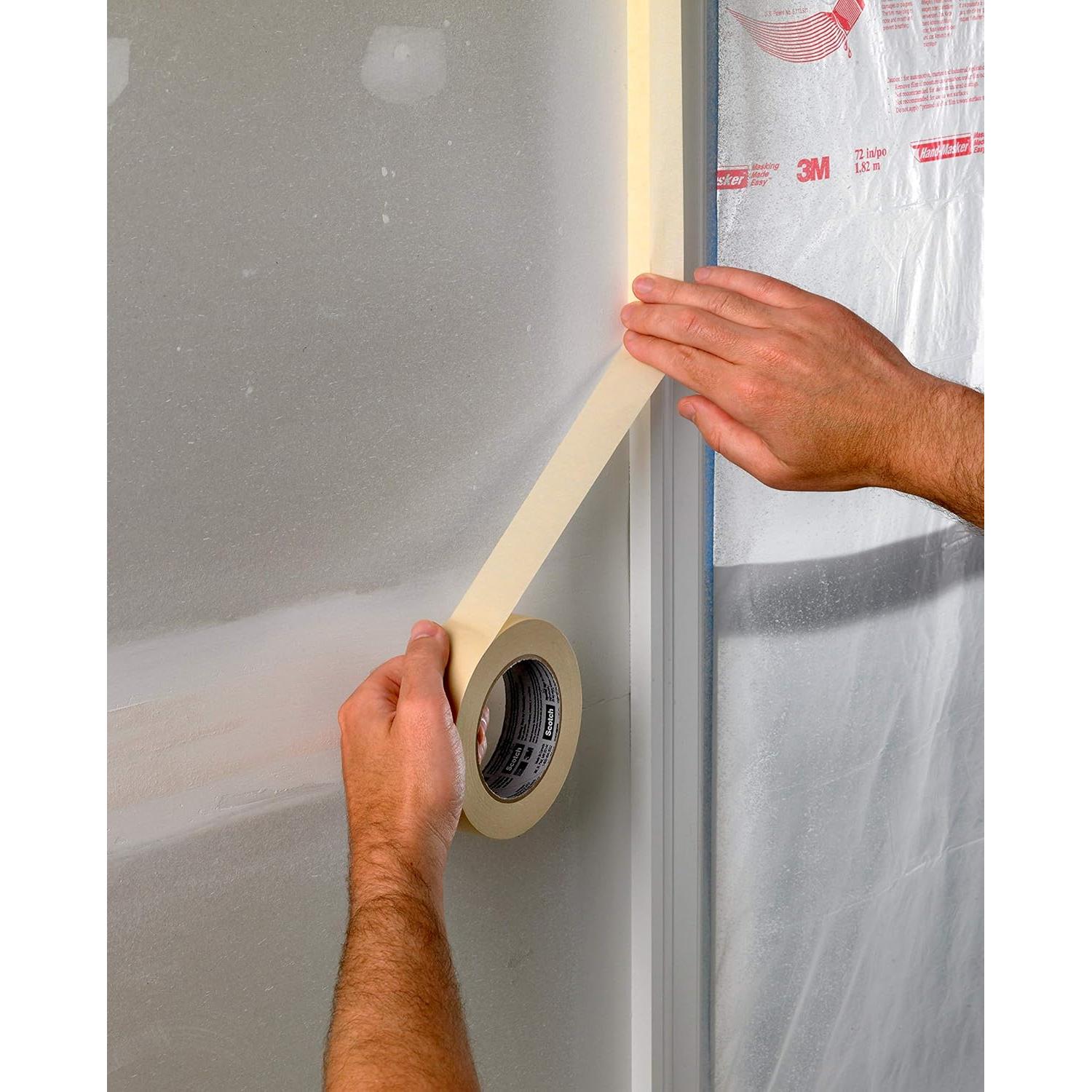 Cinta de Enmascarar Scotch 3 Rollos 1.78 cm x 49.9 m Adhesivo Fuerte