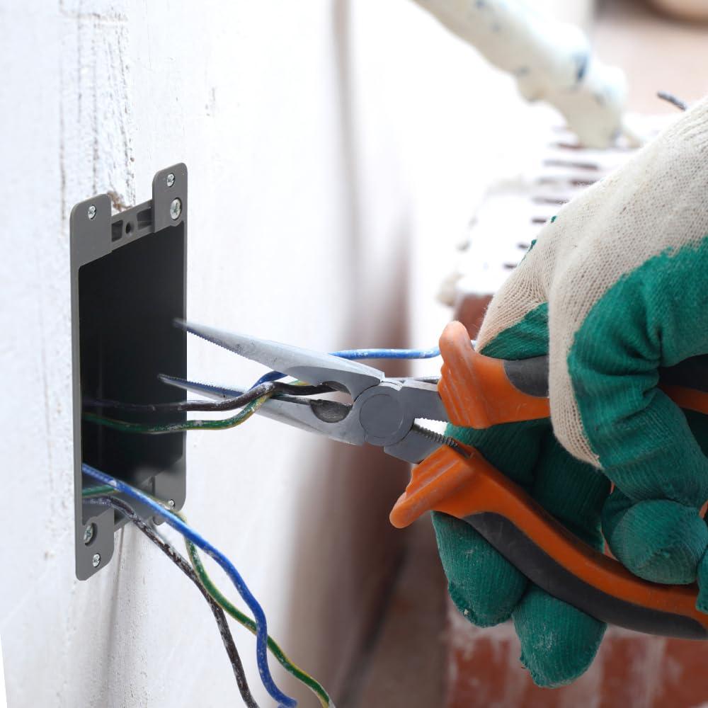 Caja de Salida Eléctrica 1 Gang MAKERELE PVC Certificada ETL