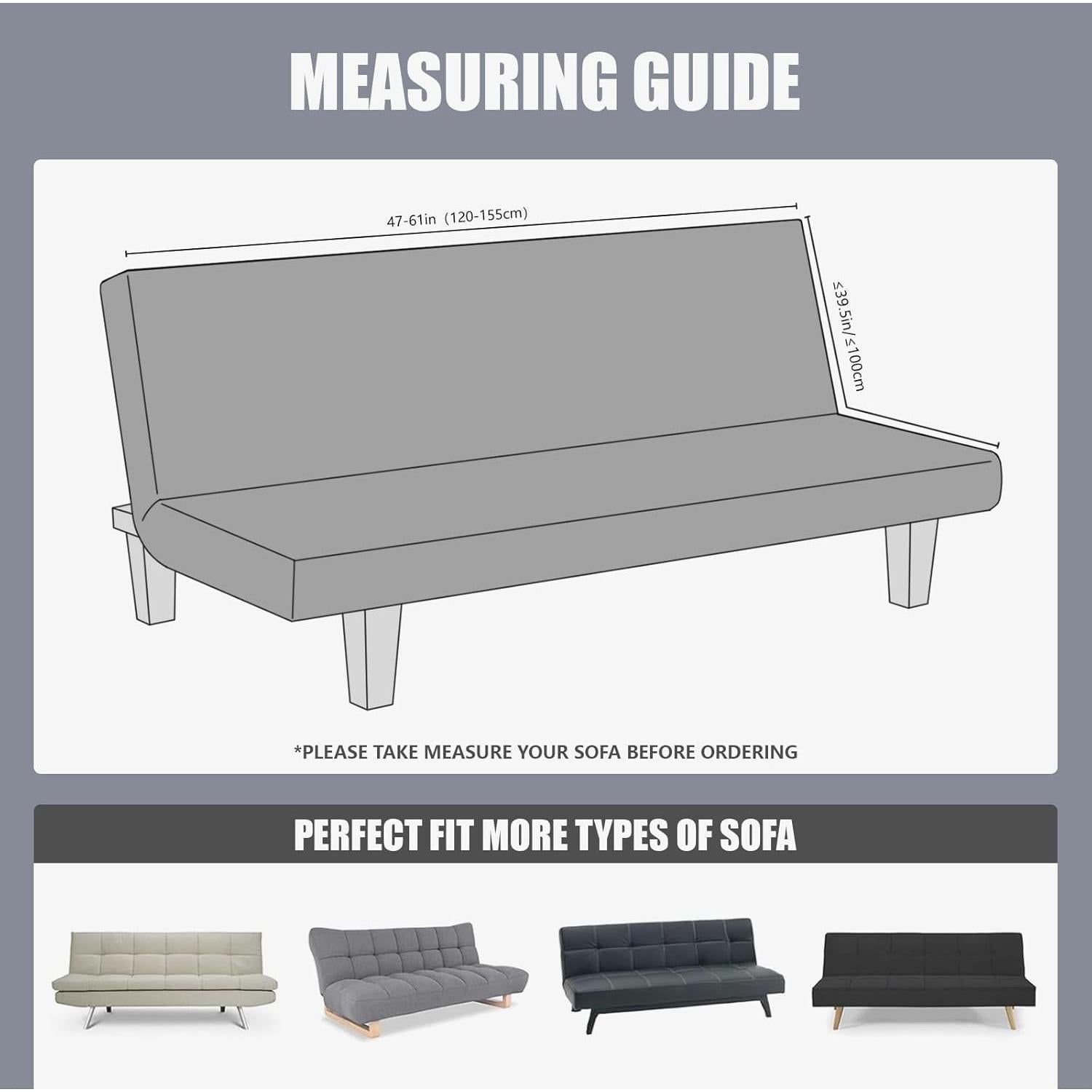 Funda de Futón Molasofa Chocolate Mediana Lavable Elástica