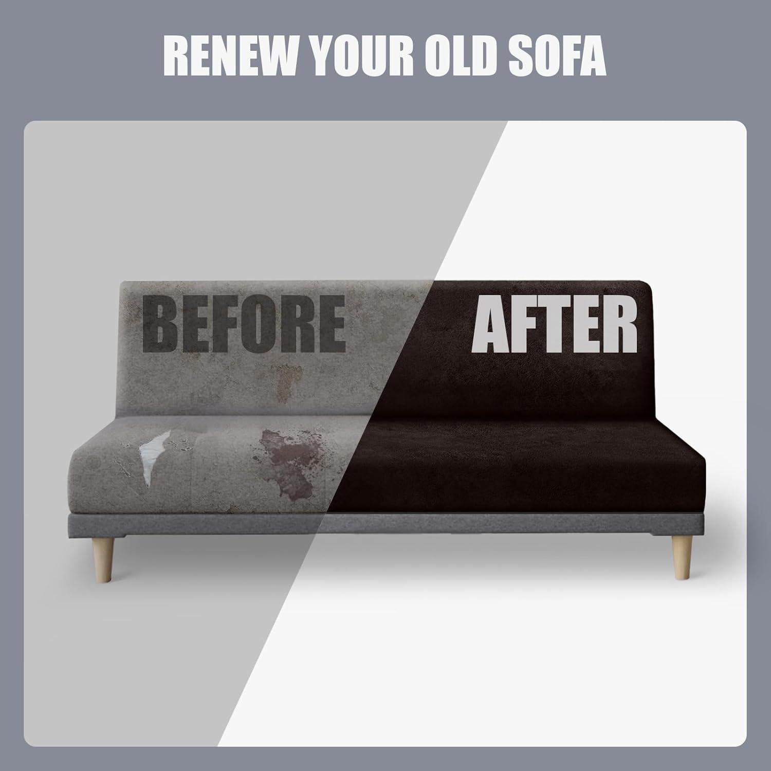 Funda de Futón Molasofa Chocolate Mediana Lavable Elástica