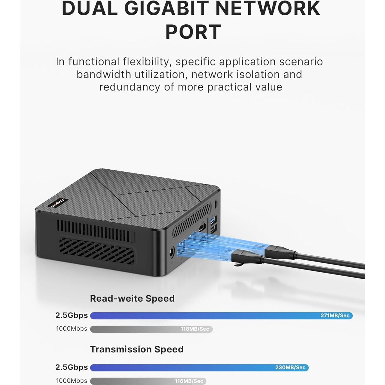 Mini PC MAGICNUC AS1 Ryzen 5 3550H 16GB RAM 512GB SSD
